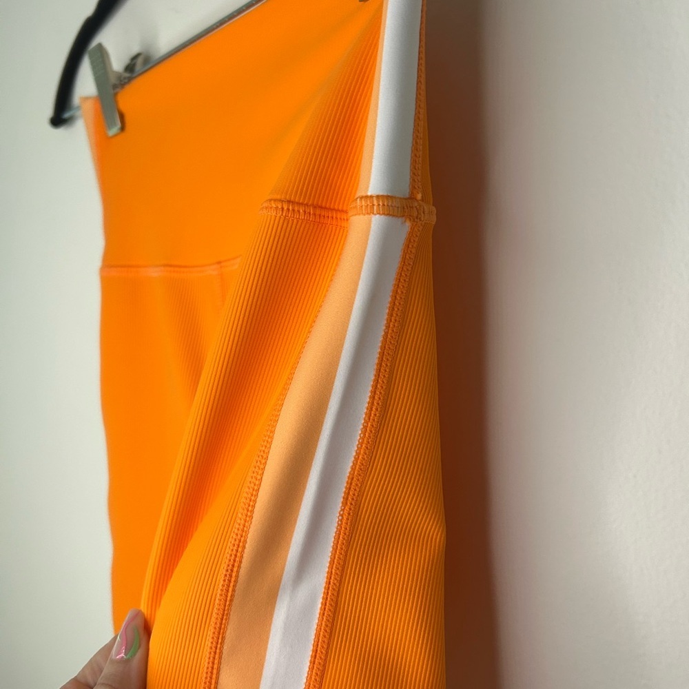 NWT WILO The Label Athletic Leggings Orange - Picture 4 of 8